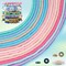 19000pcs 50 Strands Clay Bead Bracelet Kit, 6mm Flat Round Polymer Clay Beads Spacer Heishi Beads for Jewelry Making Earring Necklace